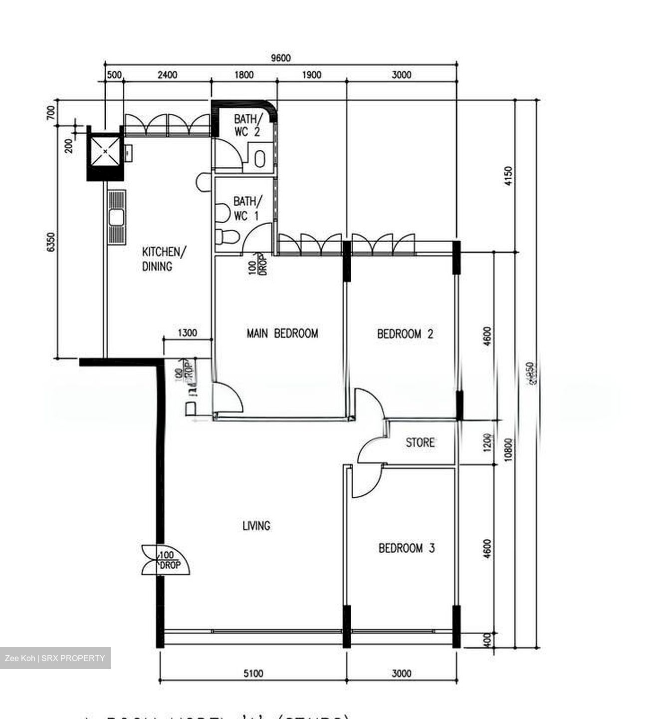 Blk 334 Hougang Avenue 5 (Hougang), HDB 4 Rooms #527246751